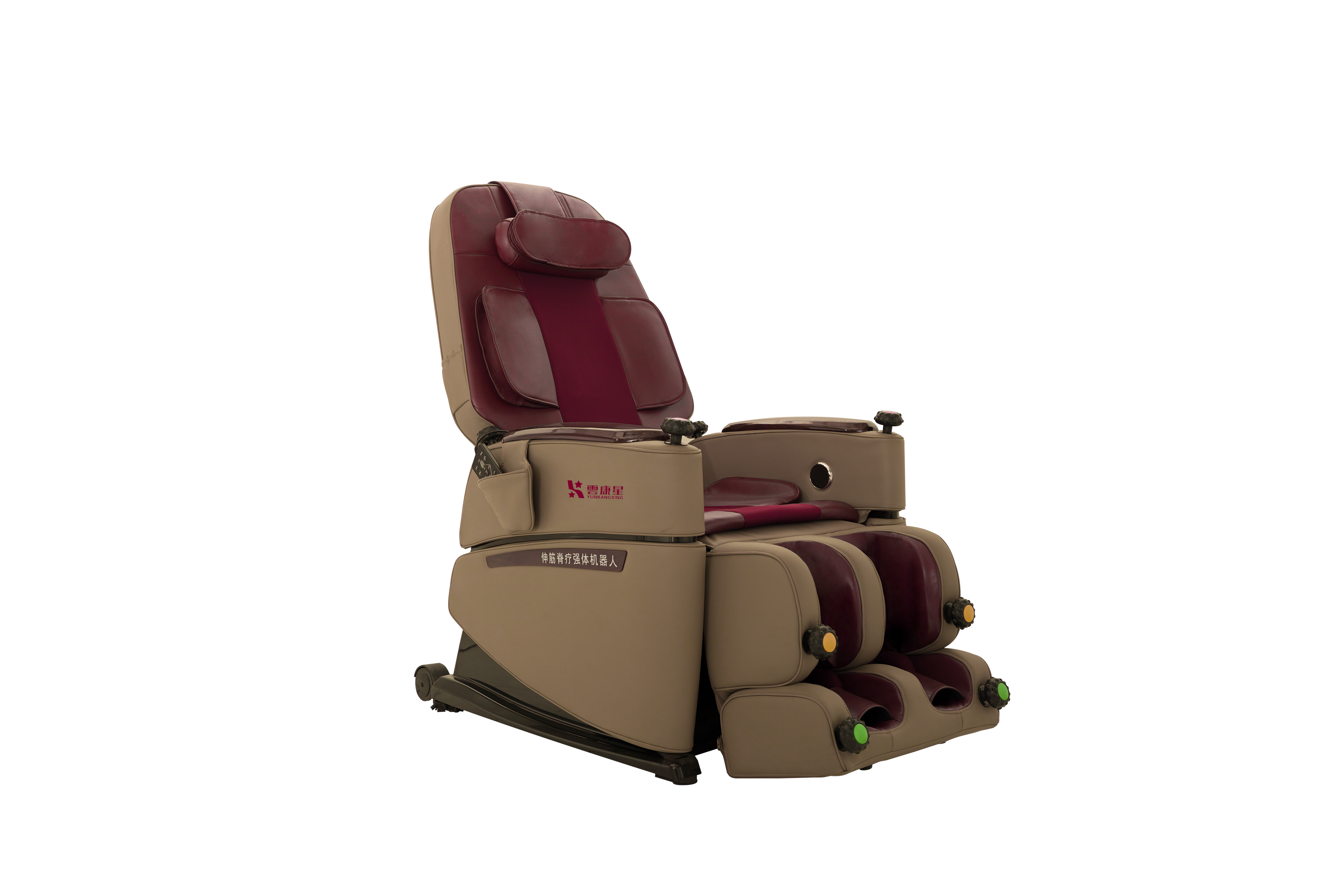 4-in-1 Therapeutic Massage Chair - Air Pressure, Heat, Vibration & Stretching