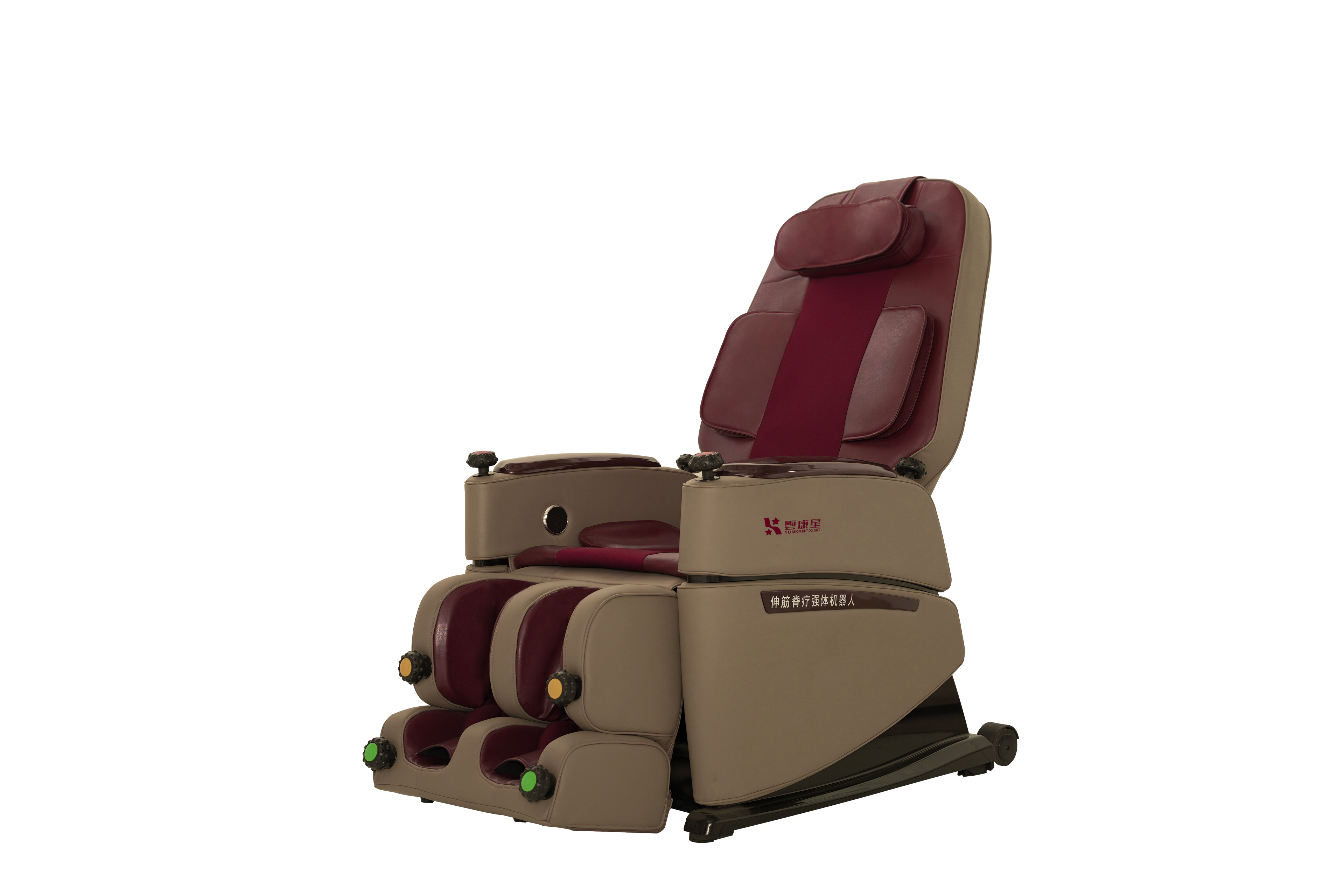 4-in-1 Therapeutic Massage Chair - Air Pressure, Heat, Vibration & Stretching